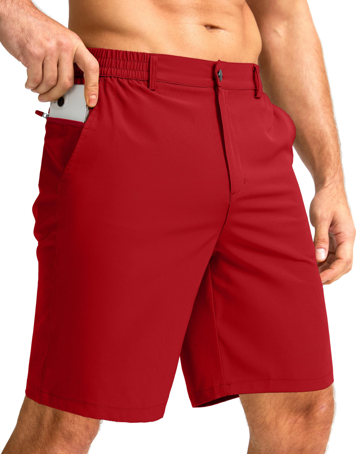 Men's Casual Shorts 7"/5"/9" Lightweight Golf Shorts for Men with 3 Pockets