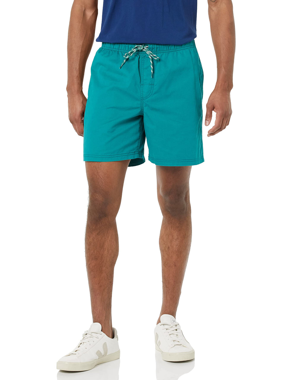 Amazon Essentials Men's 6" Inseam Regular Fit Drawstring Shorts with Elastic Waist and Pockets