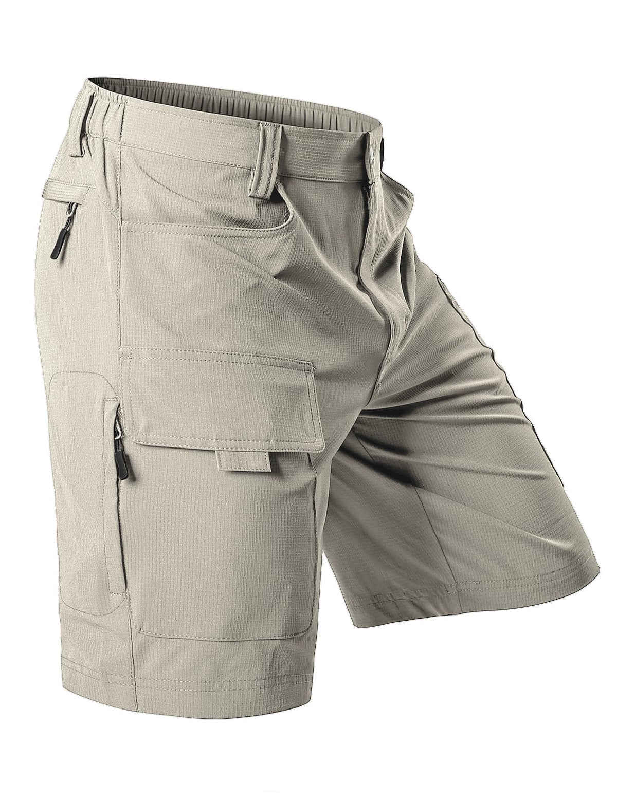 Hiauspor Men's Hiking Cargo Shorts: Quick Dry Lightweight with 6 Pockets