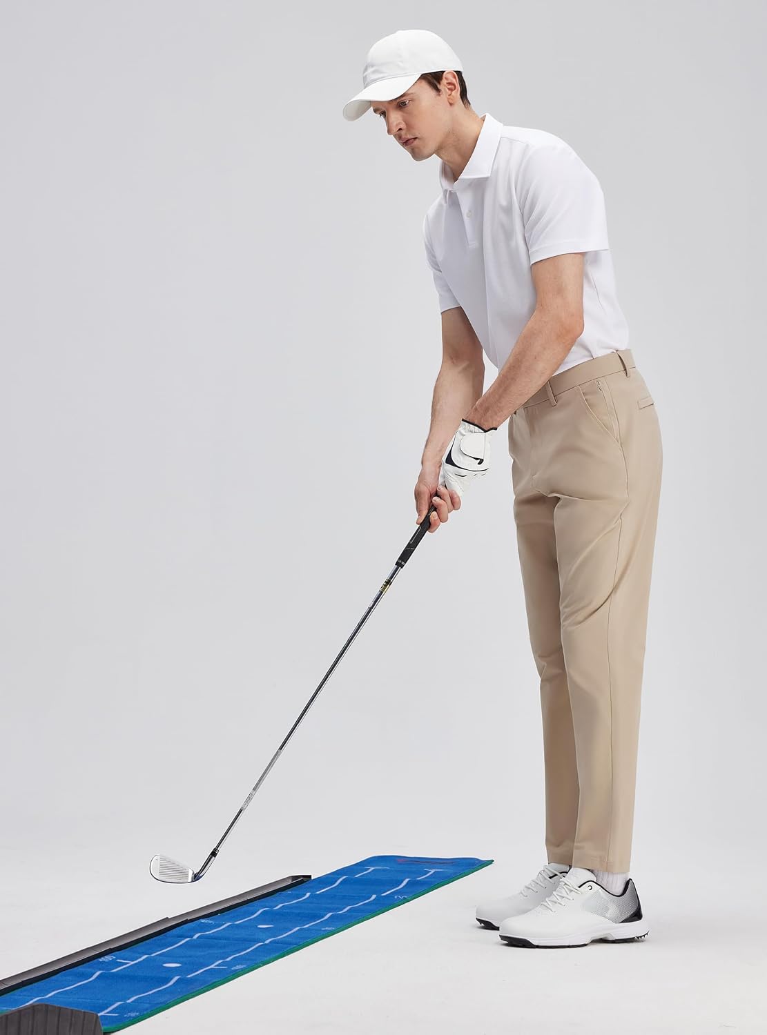Mens Golf Pants Stretch Business Casual Work Dress Pants Slacks 30"/32"/34"