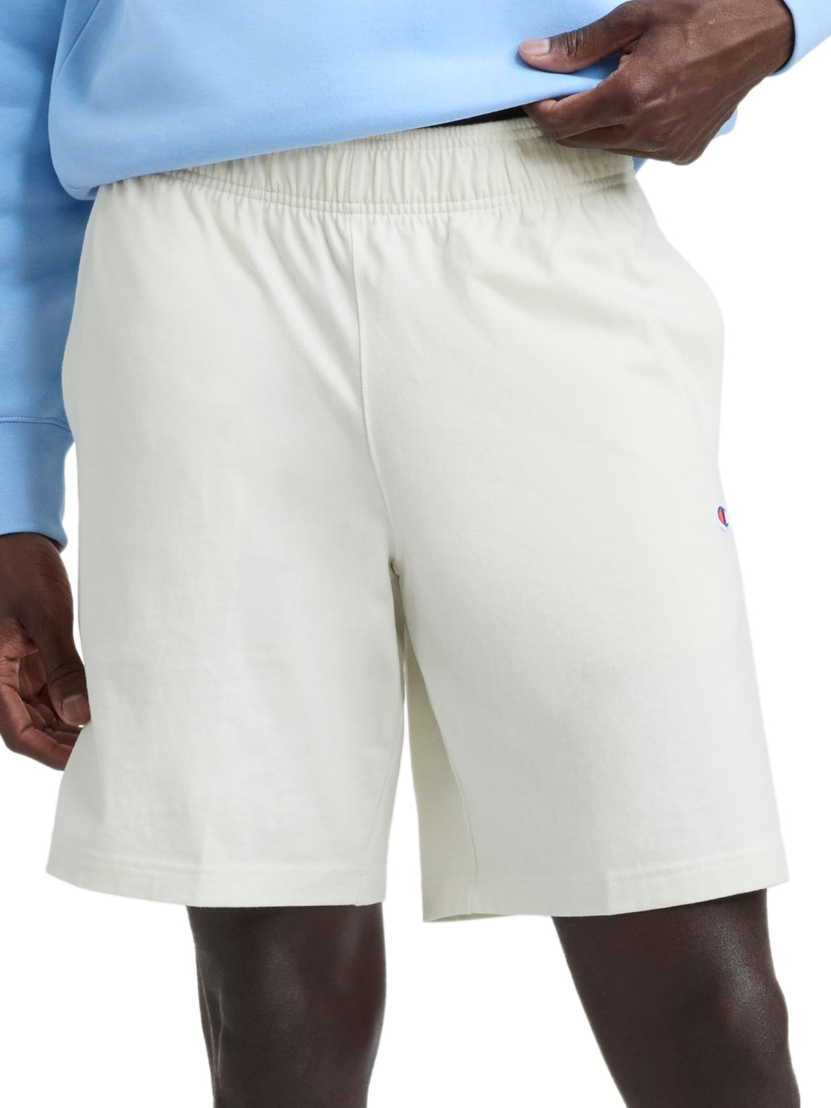 Champion Men's Lounge Shorts, Standard Fit, 9 Inch Inseam, Lightweight 100% Cotton, Available in Regular and Big & Tall