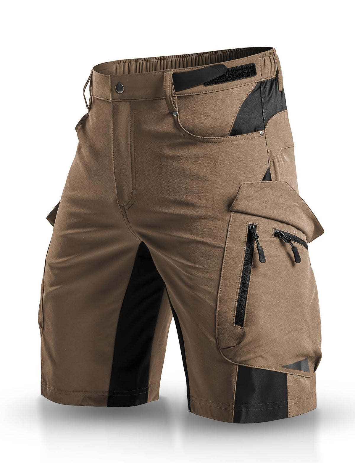 XKTTAC Men's Hiking Cargo Shorts: 4-Way Stretch with 6 Secure Pockets
