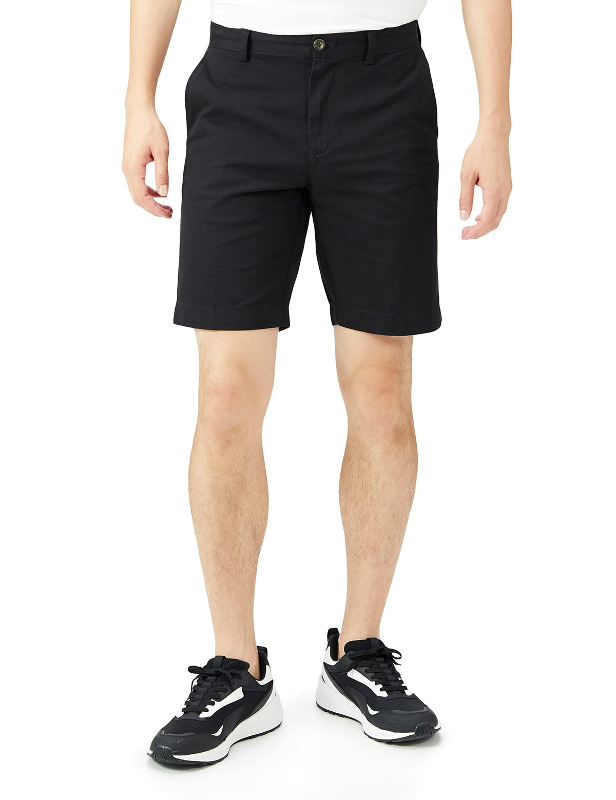 Amazon Essentials Men's Slim-Fit 9" Cotton Twill Khaki Chino Shorts with Tapered Leg