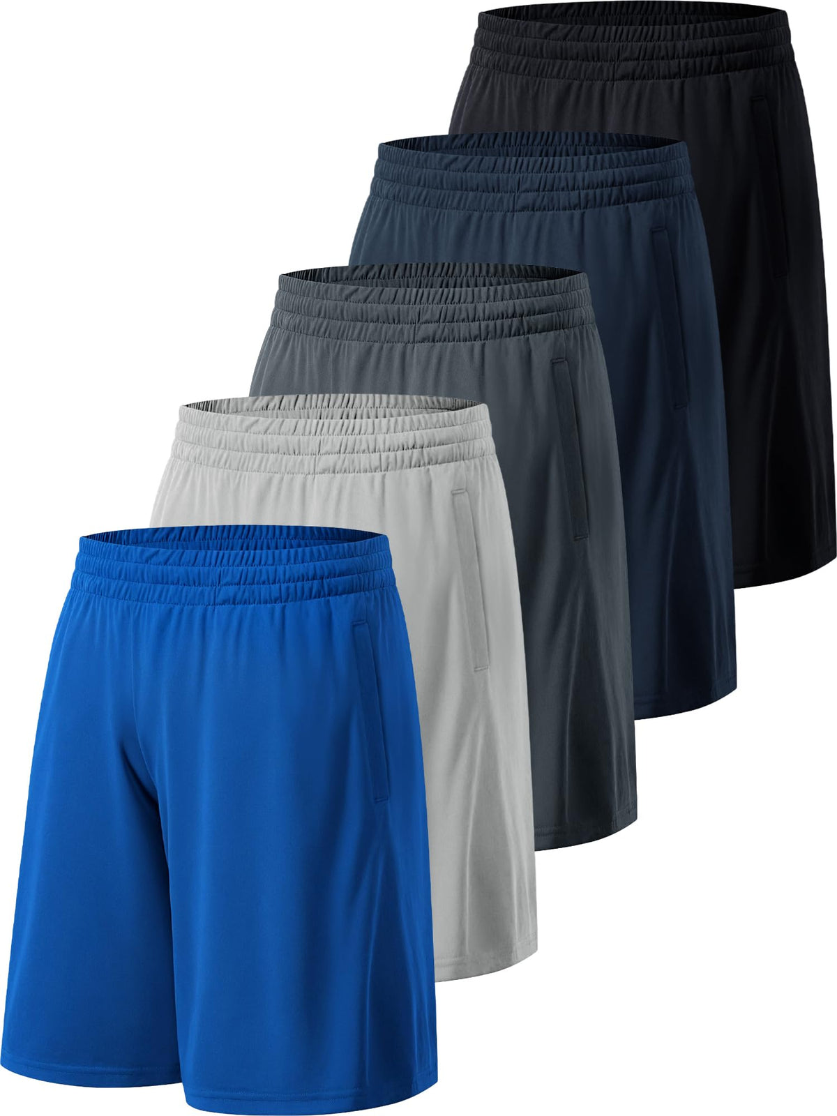 Men's Athletic Shorts with Pockets Activewear Workout