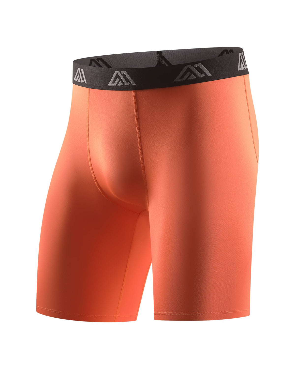 Mens Compression Shorts 9" Spandex Sports Shorts Running Athletic Workout Performance Base Layer Underwear