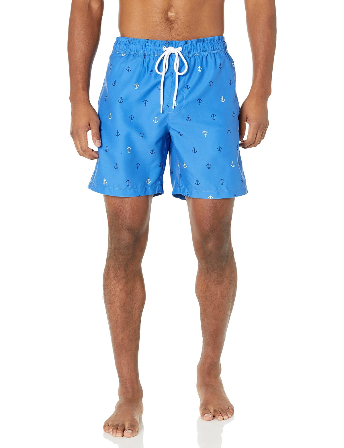 Amazon Essentials Men's 7" Quick-Dry Swim Trunk, Lightweight Breathable