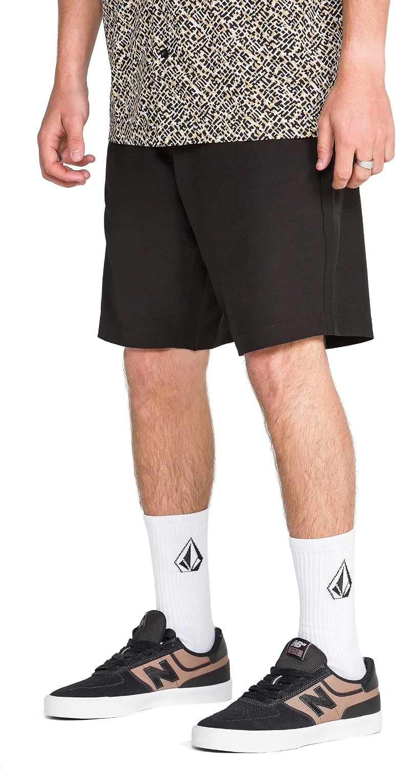 Volcom Men's Kerosene 21" Hybrid Chino Shorts Quick-Dry Stretch Fabric