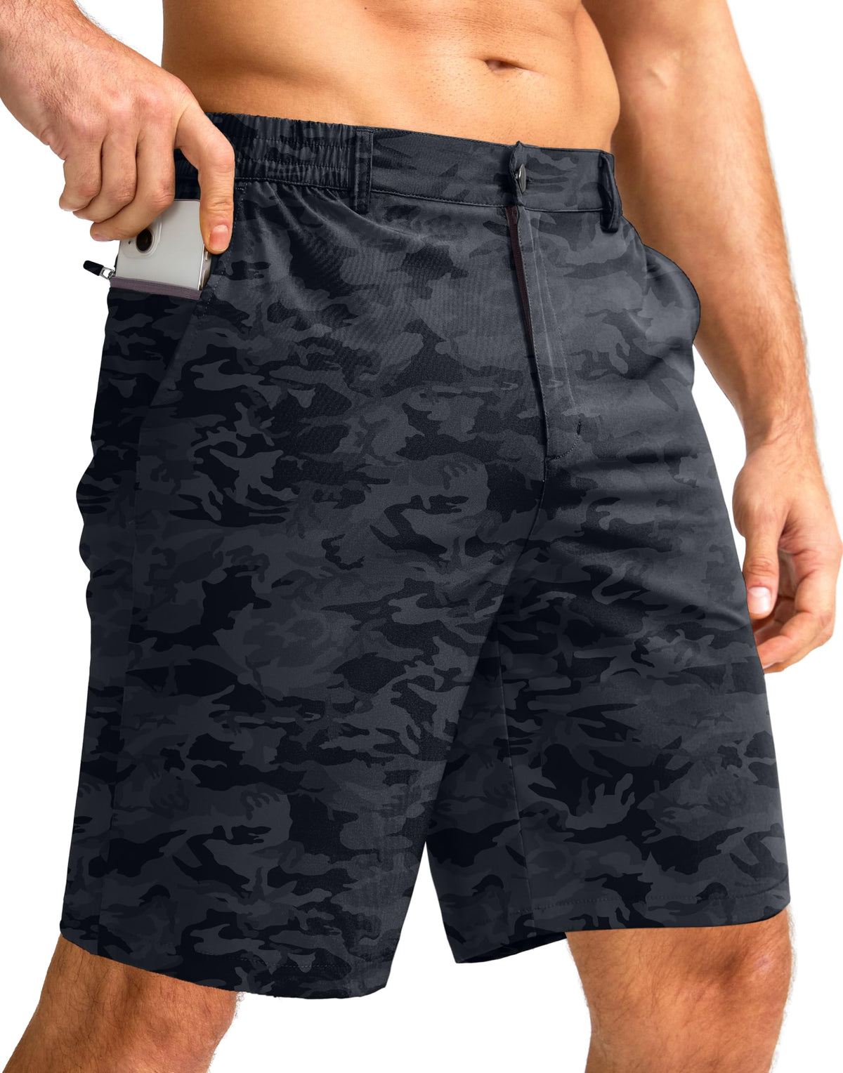 Men's Casual Shorts 7"/5"/9" Lightweight Golf Shorts for Men with 3 Pockets
