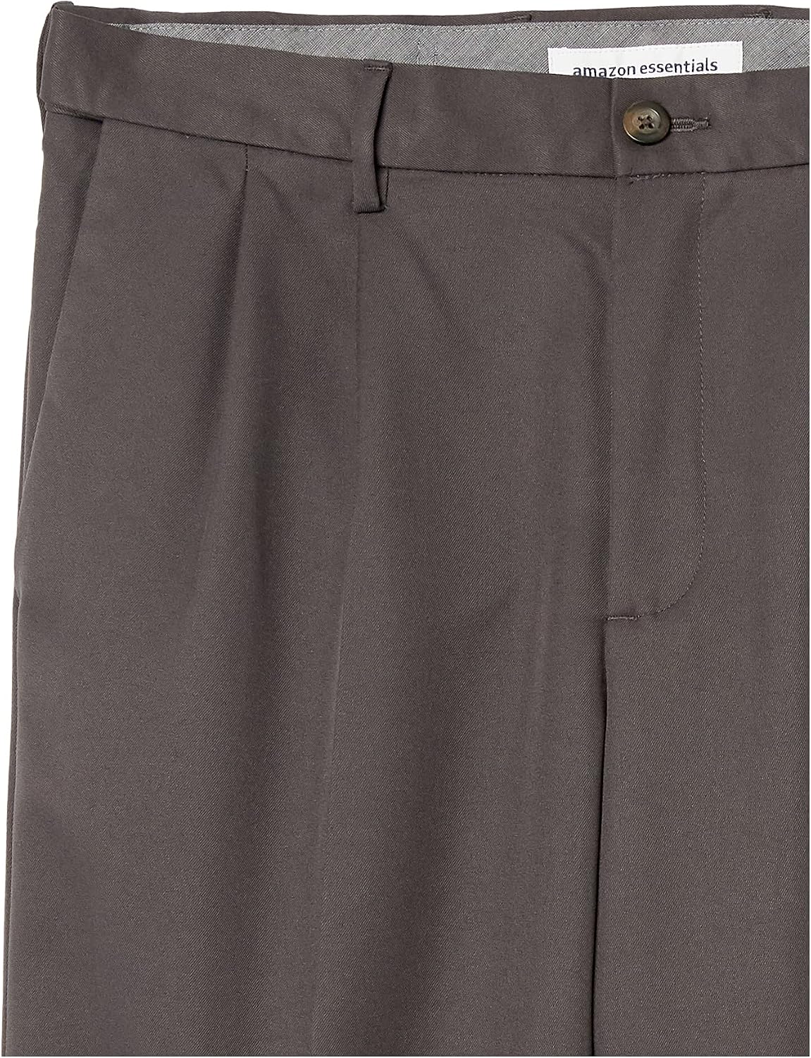 Amazon Essentials Men's Classic-Fit Pleated Dress Pants (Available in Big & Tall)