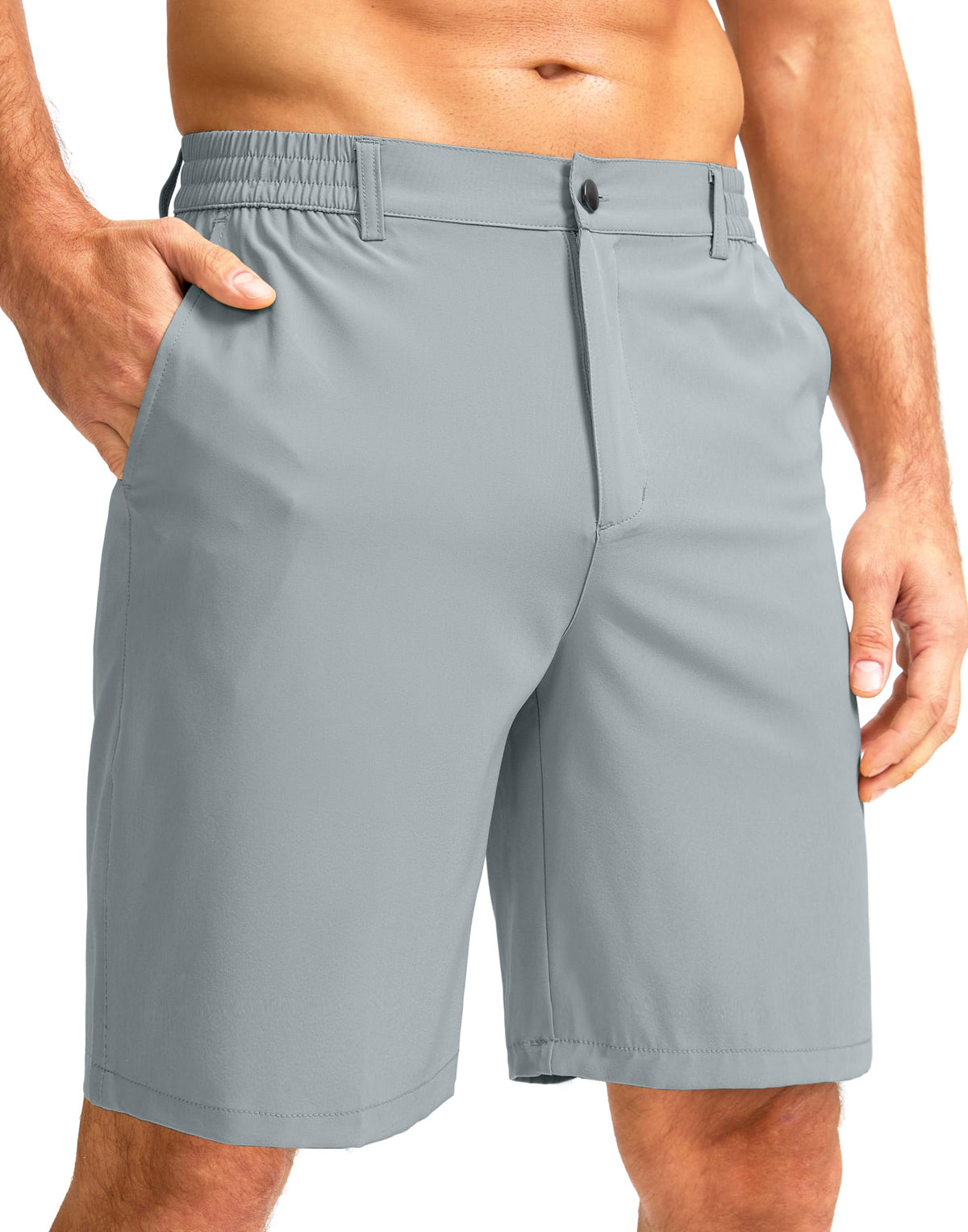 Men's Casual Shorts 7"/5"/9" Lightweight Golf Shorts for Men with 3 Pockets