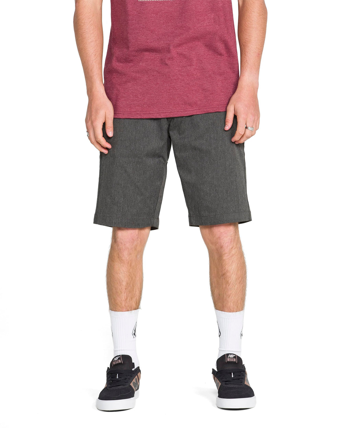 Volcom Men's Vmonty Stretch 22 Chino Shorts – Casual Everyday Wear, Relaxed Fit