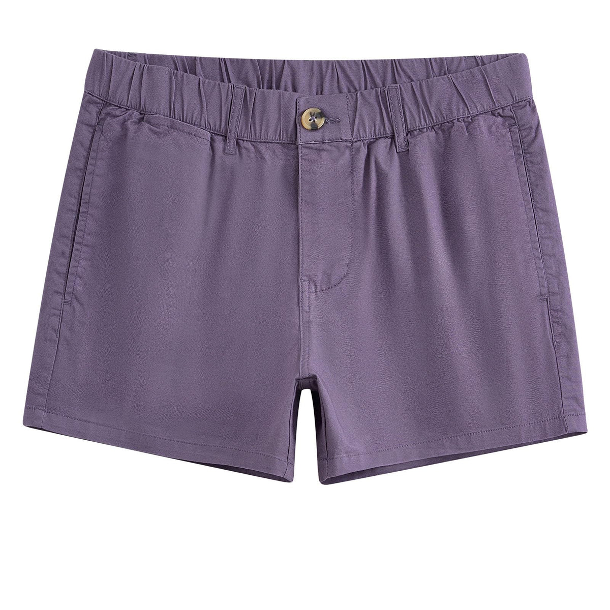 maamgic Men's Shorts Casual 4" Cotton Stretch Classic Fit Khaki Shorts