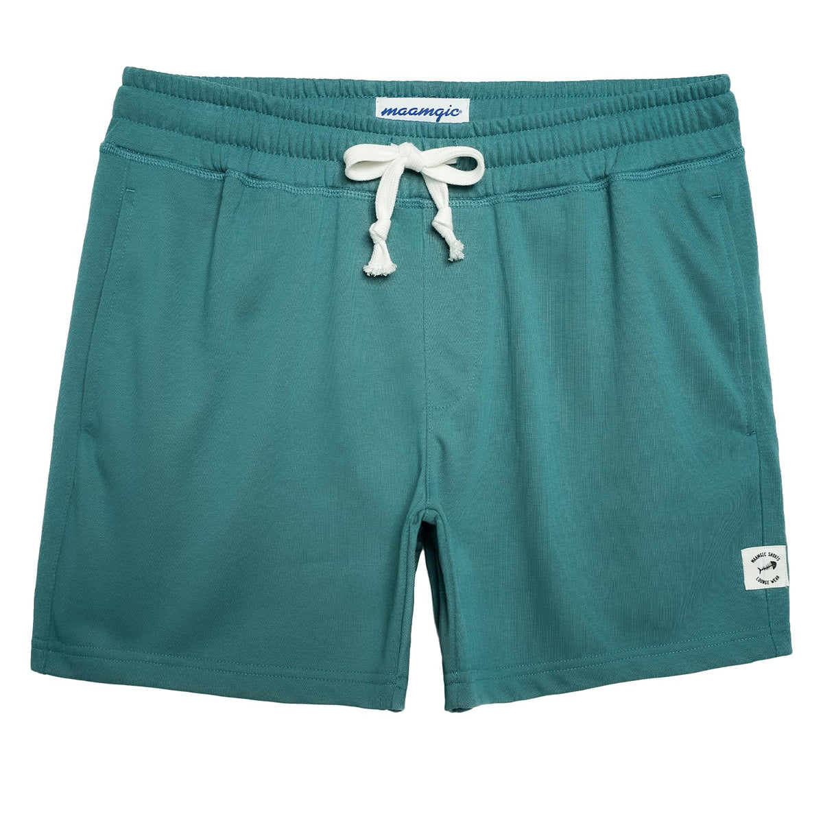 maamgic Mens Athletic Gym Shorts 5/7" Elastic Waist Casual Pajama Pocket Jogger Men Workout Short Pants