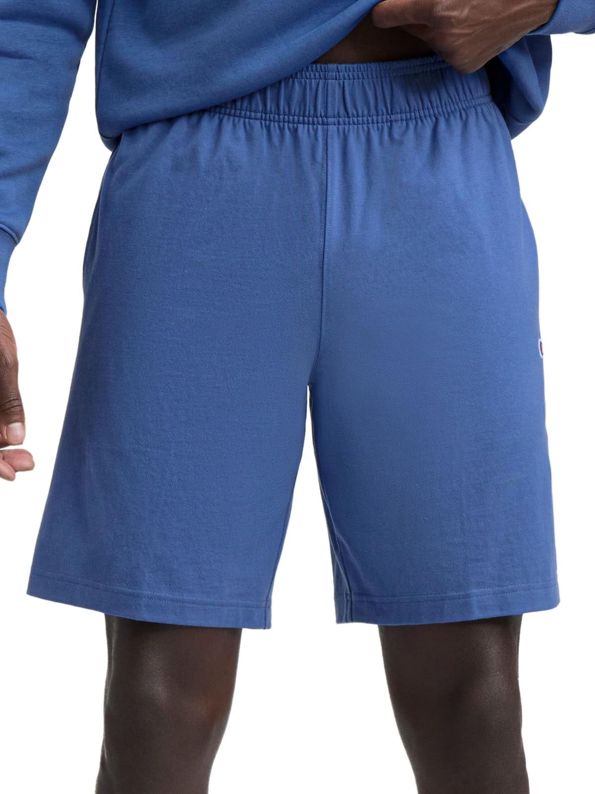 Champion Men's Lounge Shorts, Standard Fit, 9 Inch Inseam, Lightweight 100% Cotton, Available in Regular and Big & Tall