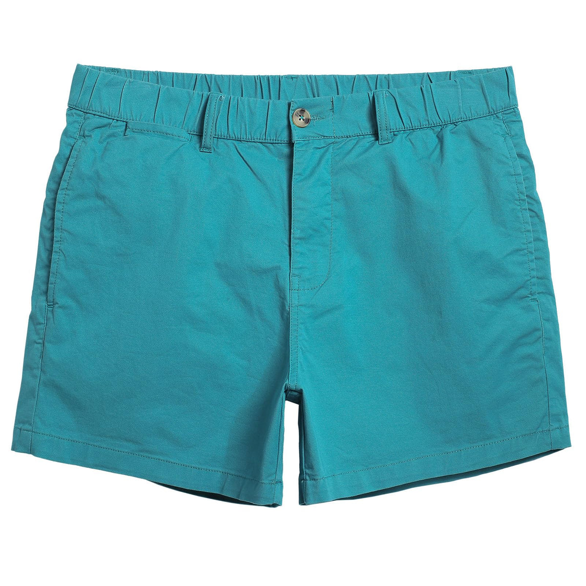 maamgic Men's Shorts Casual 4" Cotton Stretch Classic Fit Khaki Shorts