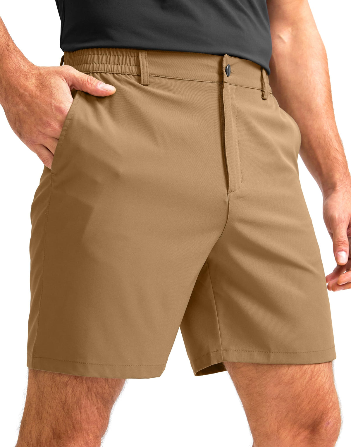 Men's Casual Shorts 7"/5"/9" Lightweight Golf Shorts for Men with 3 Pockets