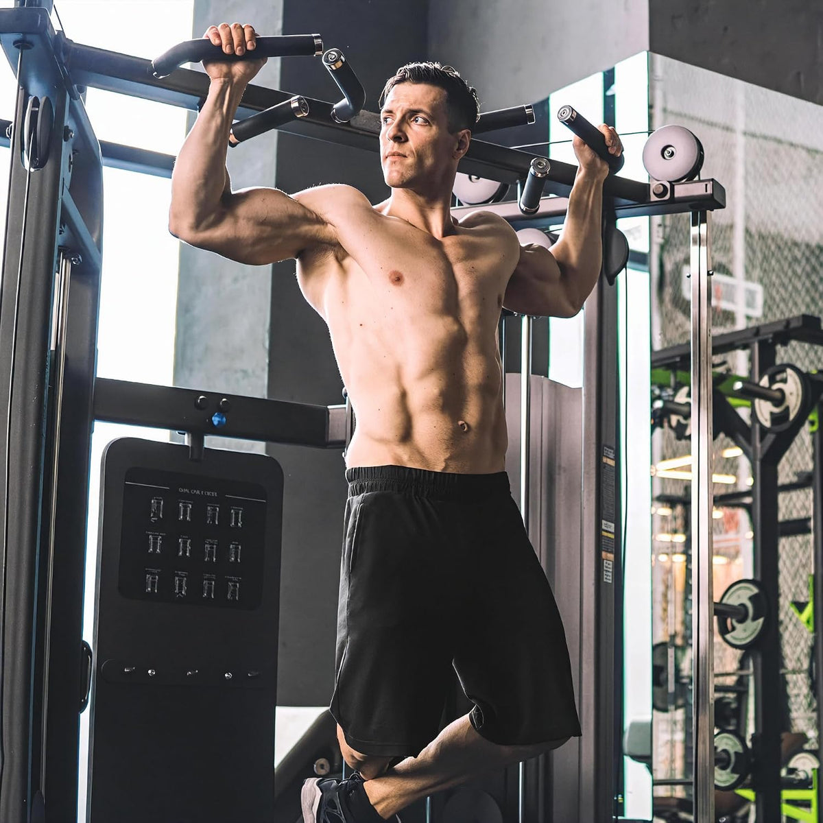 Men's Athletic Shorts with Pockets Activewear Workout