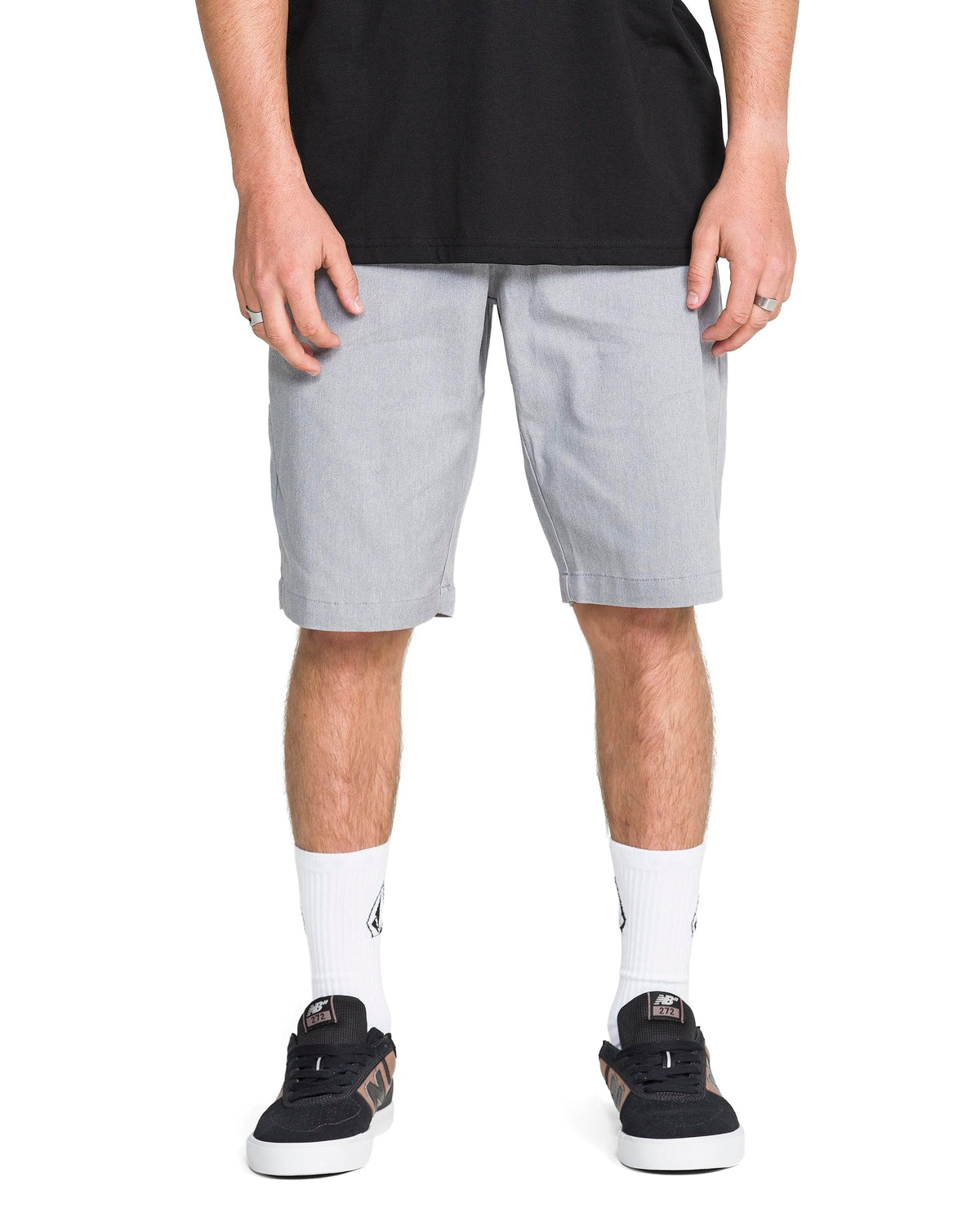 Volcom Men's Vmonty Stretch 22 Chino Shorts – Casual Everyday Wear, Relaxed Fit