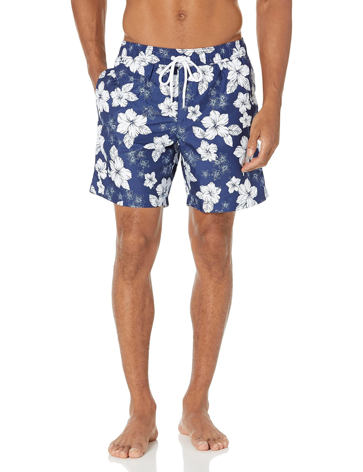 Amazon Essentials Men's 7" Quick-Dry Swim Trunk, Lightweight Breathable