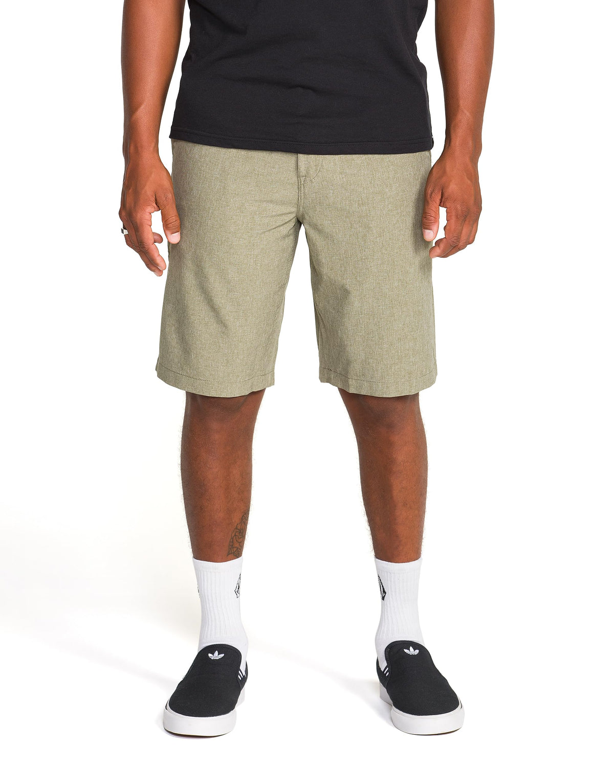 Volcom Men's Kerosene 21" Hybrid Chino Shorts Quick-Dry Stretch Fabric