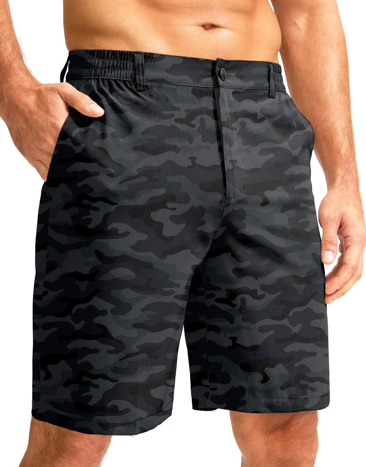 Men's Casual Shorts 7"/5"/9" Lightweight Golf Shorts for Men with 3 Pockets