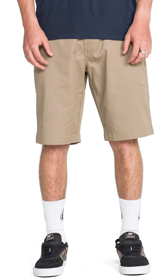 Volcom Men's Vmonty Stretch 22 Chino Shorts – Casual Everyday Wear, Relaxed Fit