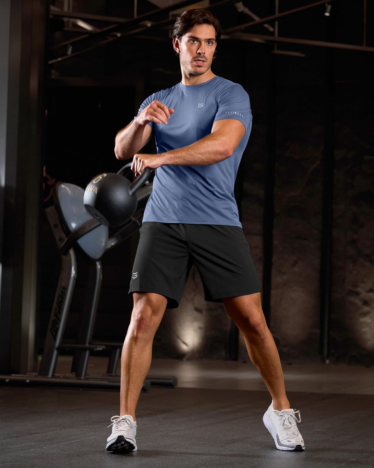 G Gradual Men's Athletic Running Shorts with 2 Zipper Pockets 7"/ 5"/ 9"