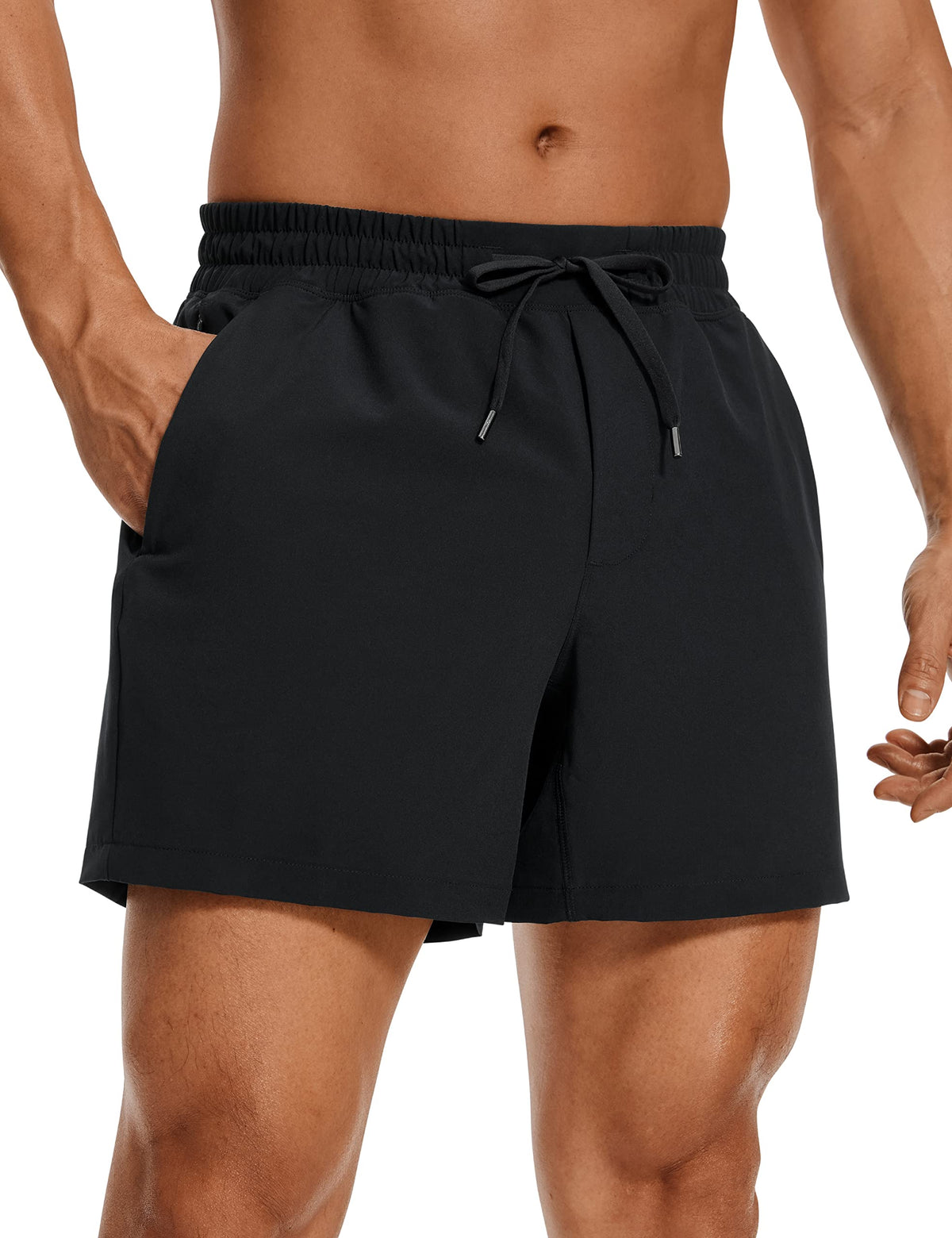 CRZ YOGA Linerless Workout Shorts 5''