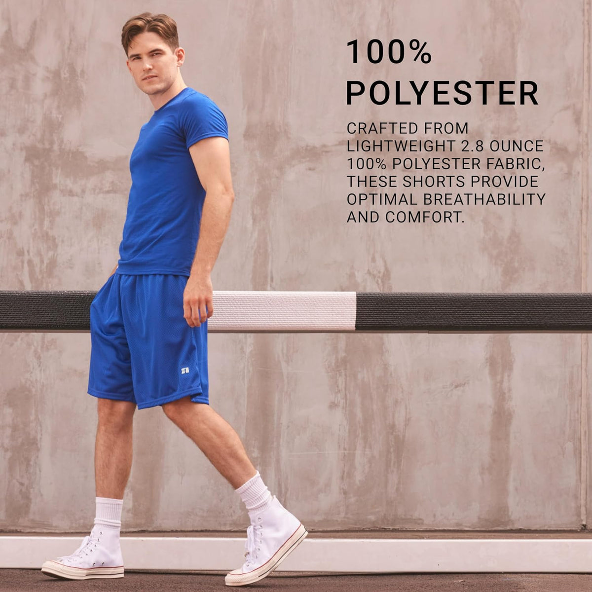 Russell Athletic Men's Mesh Pocket Short
