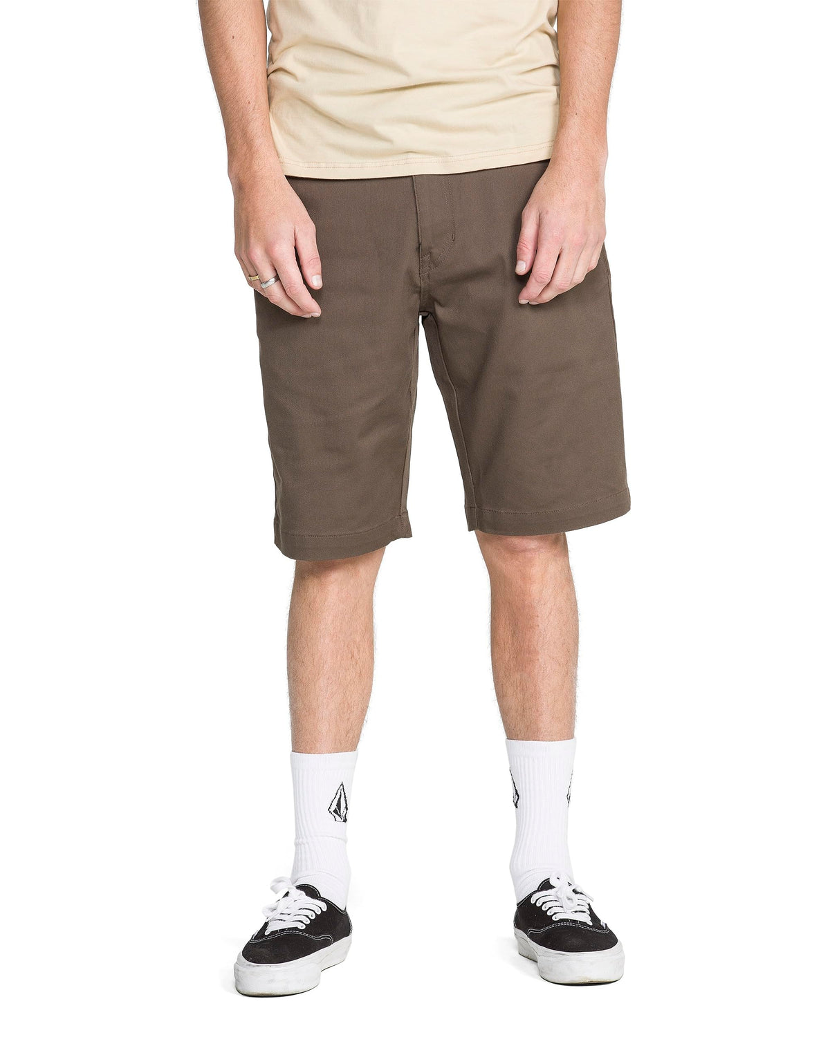 Volcom Men's Vmonty Stretch 22 Chino Shorts – Casual Everyday Wear, Relaxed Fit