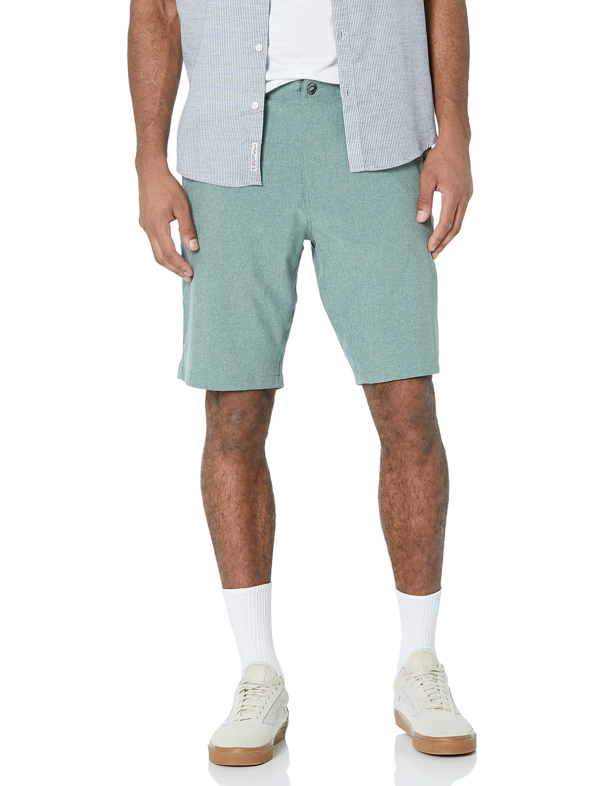 Volcom Men's Kerosene 21" Hybrid Chino Shorts Quick-Dry Stretch Fabric