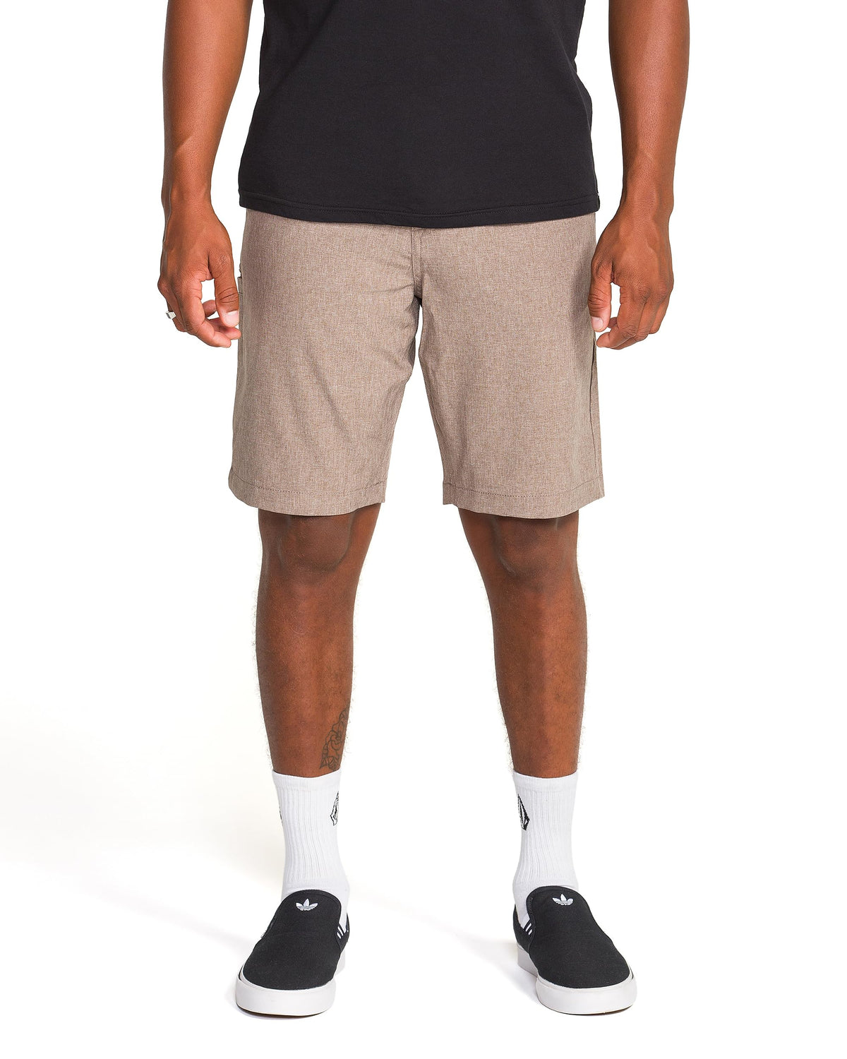 Volcom Men's Kerosene 21" Hybrid Chino Shorts Quick-Dry Stretch Fabric