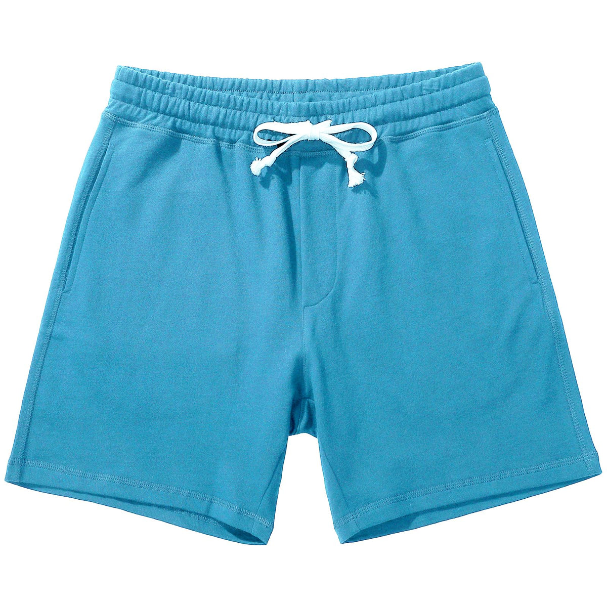 AMY COULEE Men's Cotton Sweat Shorts with Pockets, 5.5 Inch Inseam