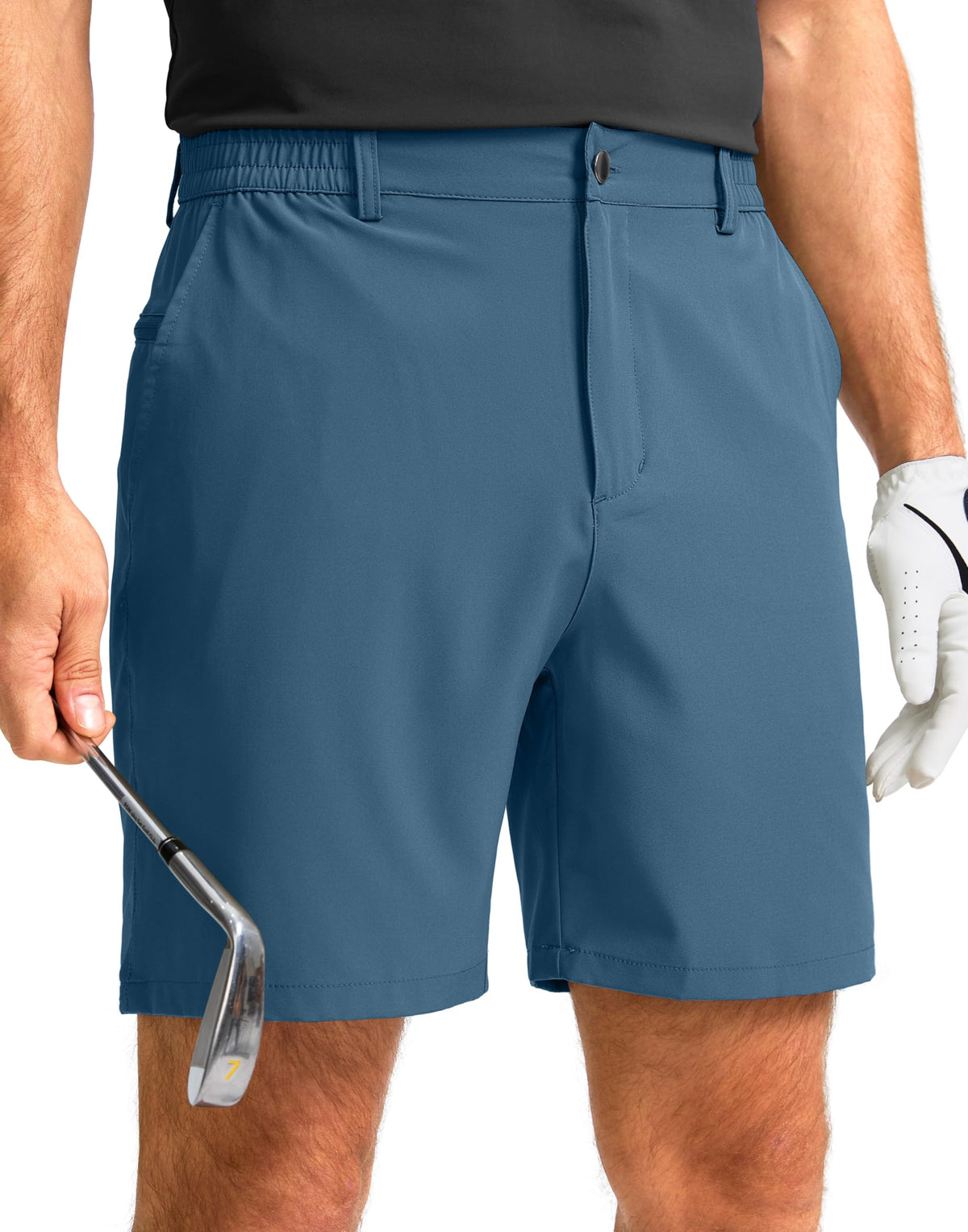 Men's Casual Shorts 7"/5"/9" Lightweight Golf Shorts for Men with 3 Pockets