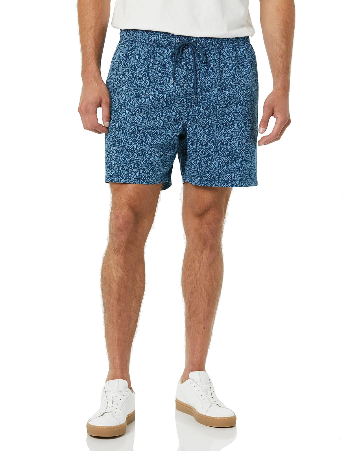Amazon Essentials Men's 6" Inseam Regular Fit Drawstring Shorts with Elastic Waist and Pockets
