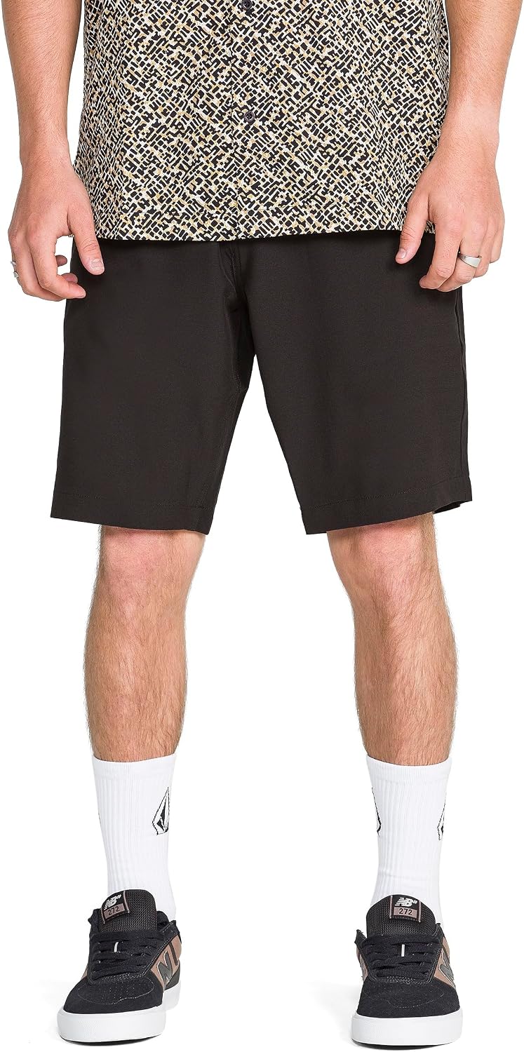 Volcom Men's Kerosene 21" Hybrid Chino Shorts Quick-Dry Stretch Fabric