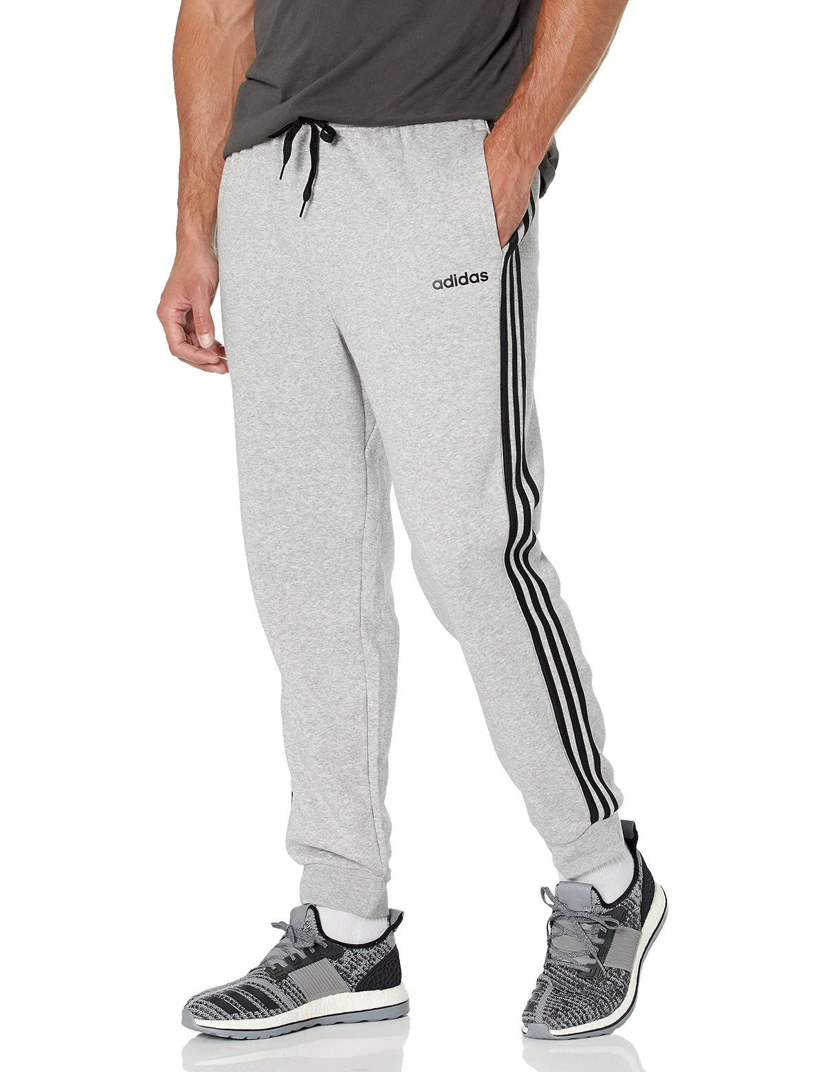 adidas Men's Essentials 3-Stripes Fleece Pants