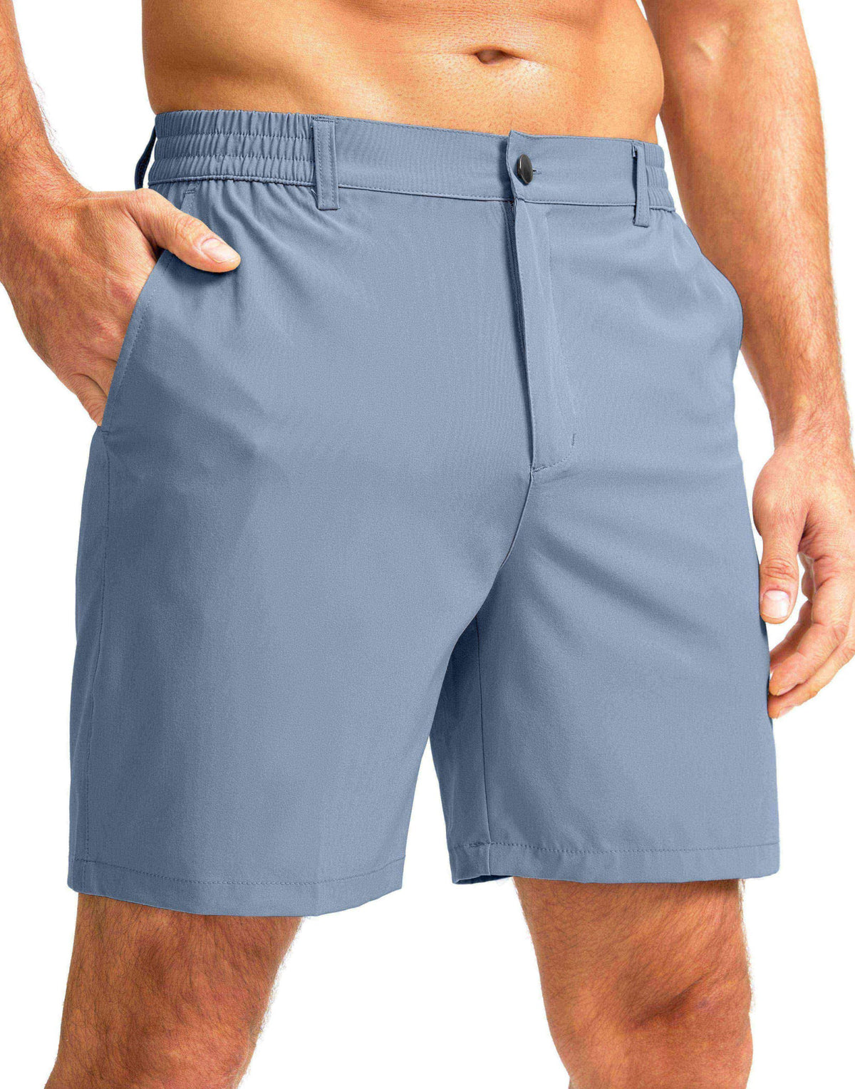 Men's Casual Shorts 7"/5"/9" Lightweight Golf Shorts for Men with 3 Pockets