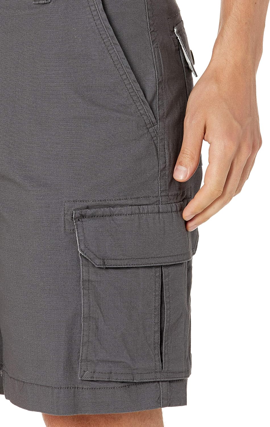 Amazon Essentials Men's 10" (25cm) Lightweight Cotton Blend Stretch Cargo Shorts