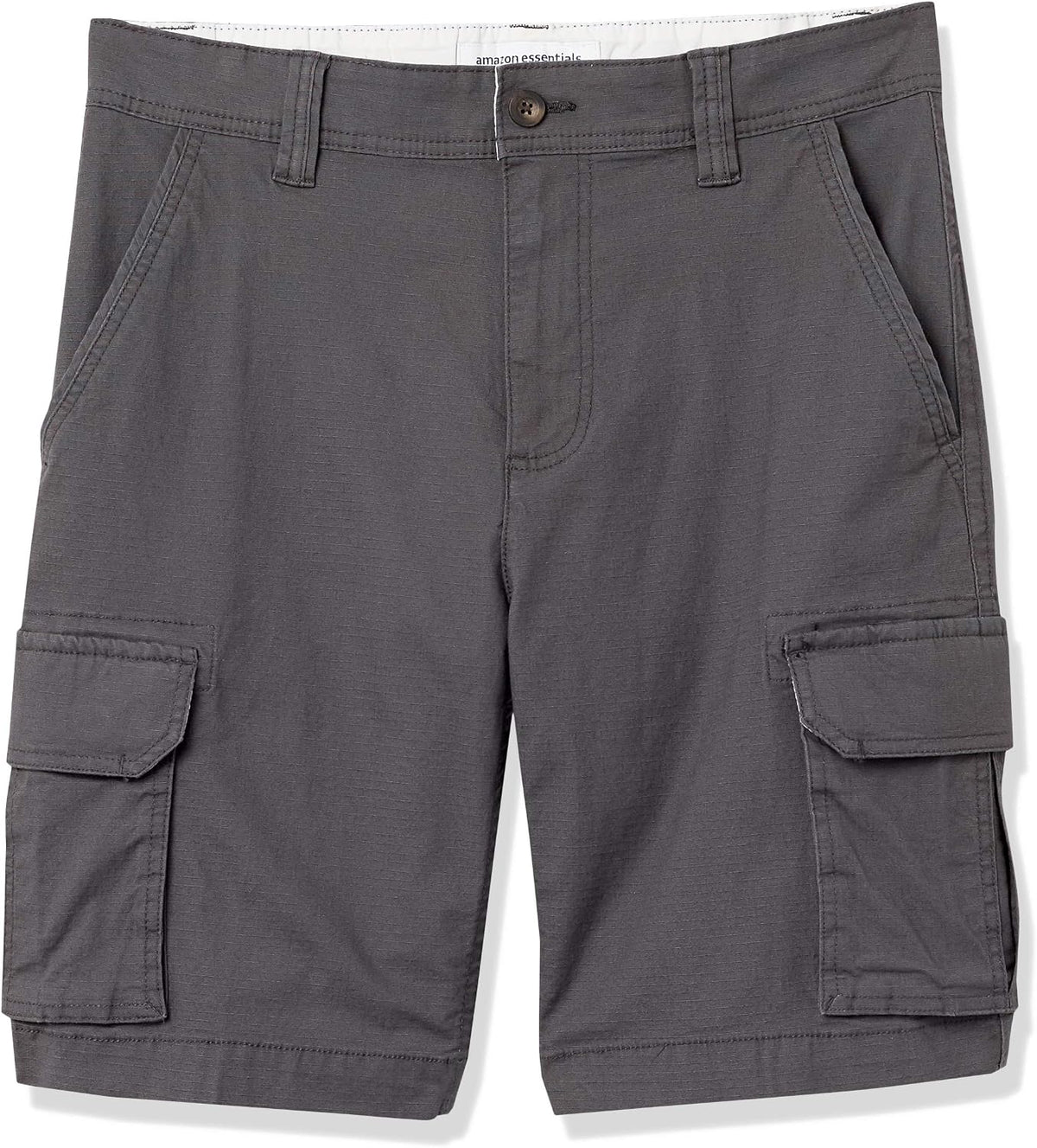 Amazon Essentials Men's 10" (25cm) Lightweight Cotton Blend Stretch Cargo Shorts