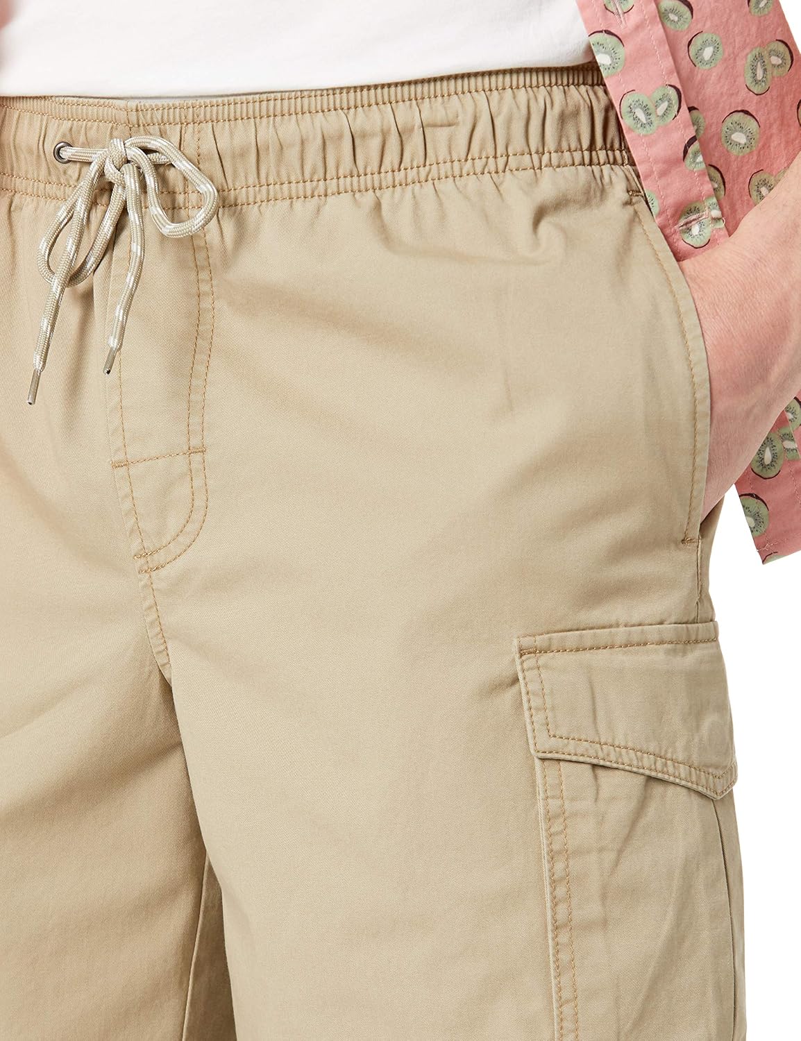 Amazon Essentials Men's 9" Elastic Waist Cargo Shorts