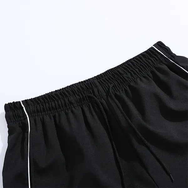 2-Pack Men’s Summer Striped Casual Shorts – Loose Fit, Versatile Athletic Style