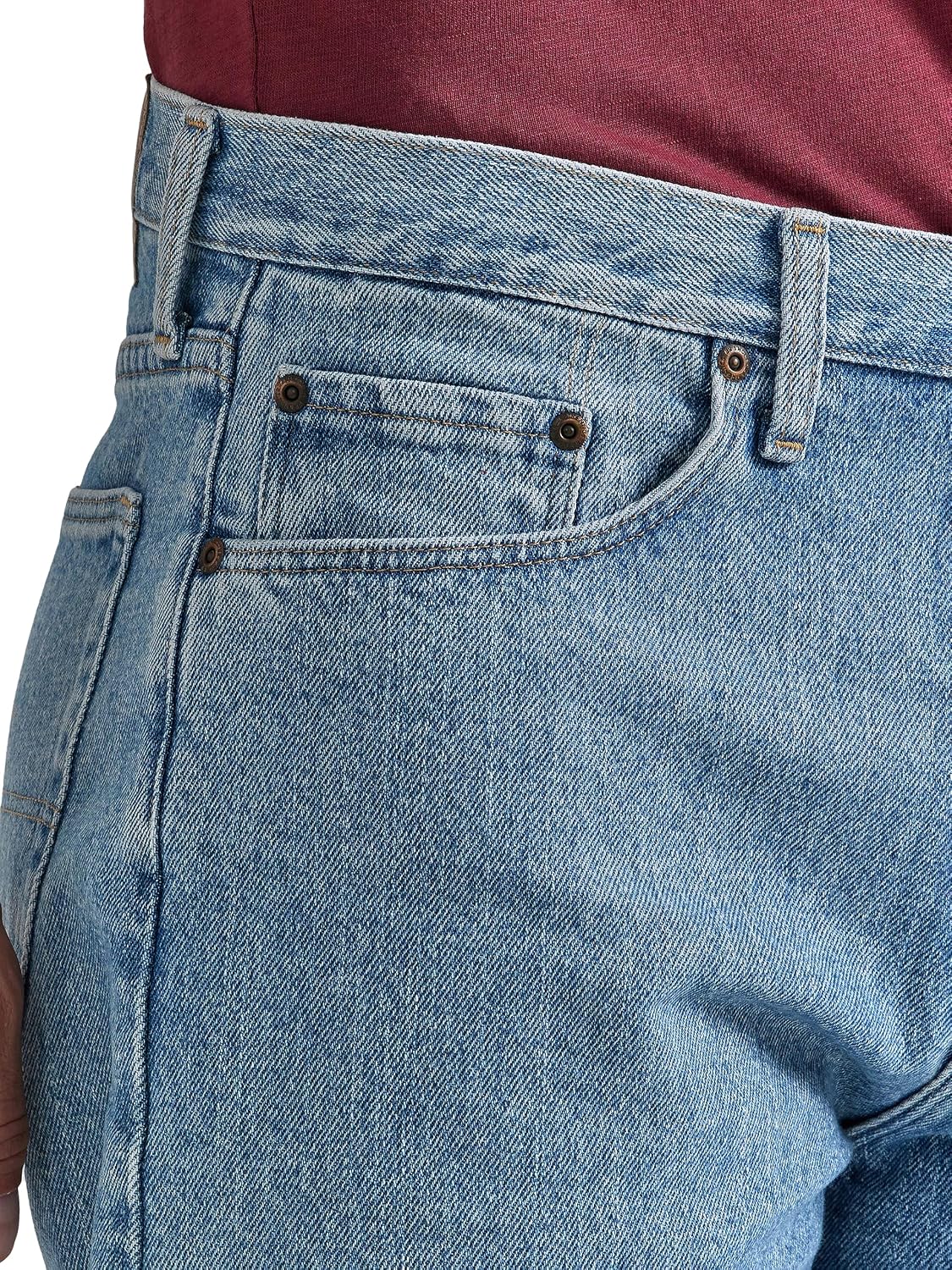 Wrangler Authentics Men's Classic Relaxed Fit Five Pocket Jean Short
