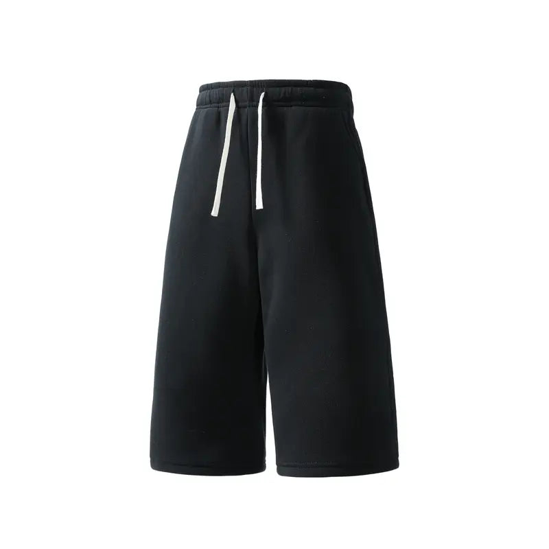 Men's 3-Pack Baggy Oversized Knee-Length Loose Drawstring Casual Long Shorts, Urban Street Fashion Menswear Bottoms