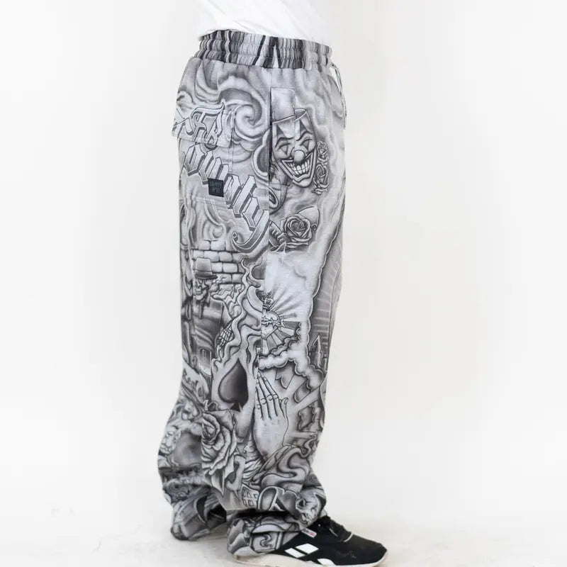 FB County Inked Up Sweatpant Casual Outdoor Pants Boot Cut Pants